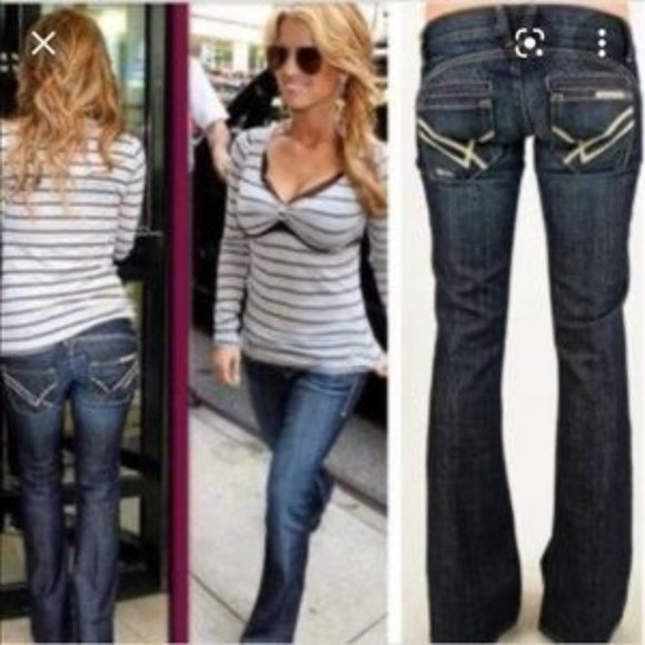 NWOT William Rast Savoy Regular Rise Trouser Jeans 26 - Picture 9 of 9